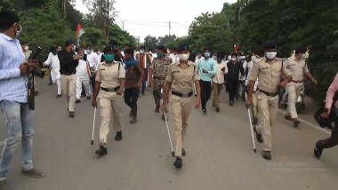 रायपुर की सड़कों पर उतरी कांग्रेस, नए कृषि बिल का विरोध कर रहे, राष्ट्रपति से कानून निरस्त करने की मांग
