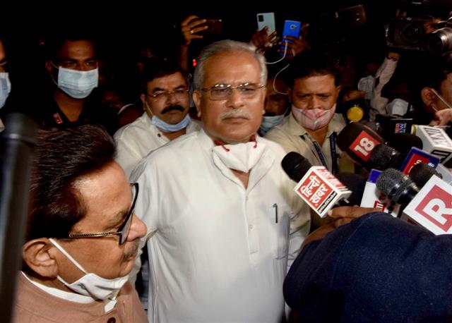 राहुल गांधी के साथ cm भूपेश बघेल की करीब साढ़े तीन घंटे की मैराथन बैठक