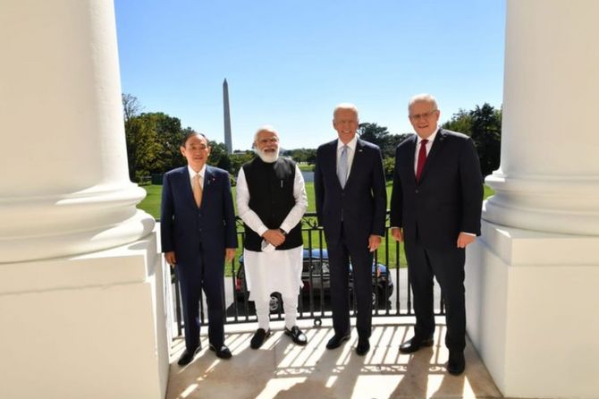 QUAD की सबसे बड़ी बैठक: