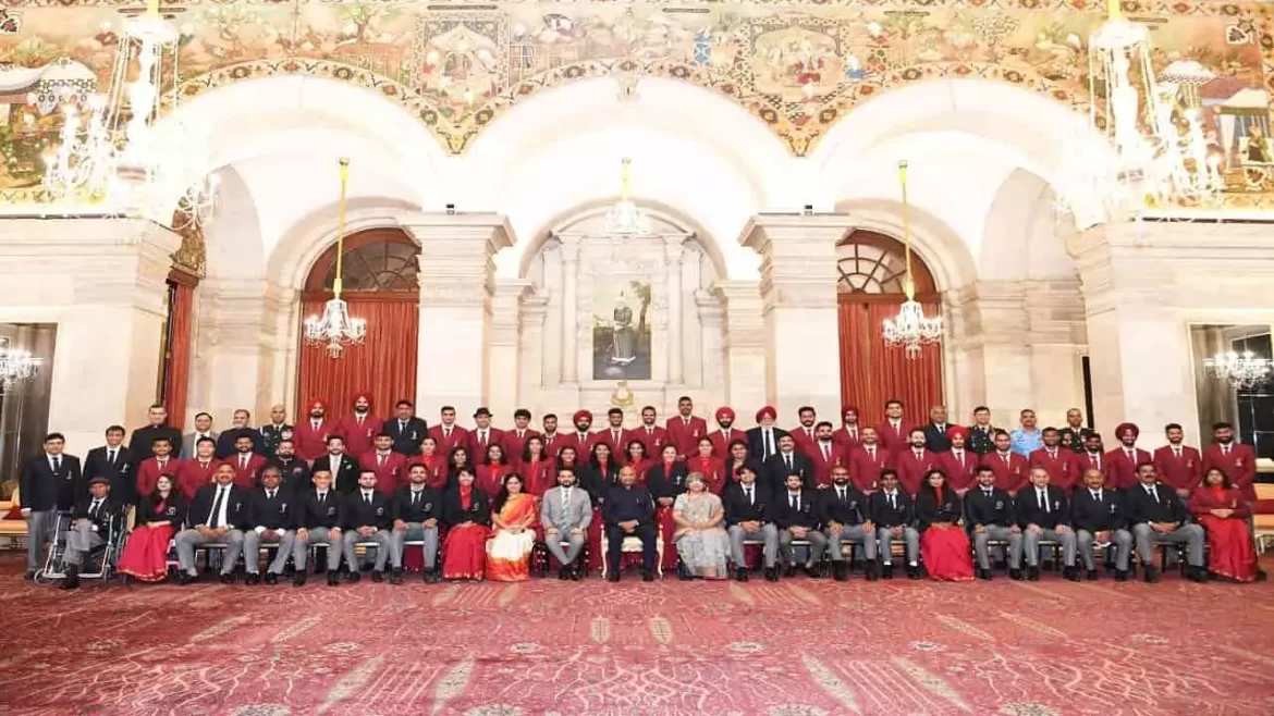 62 खिलाड़ी खेल पुरस्कार से सम्मानित: