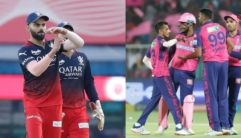 रॉयल चैलेंजर्स बैंगलोर vs राजस्थान रॉयल्स;