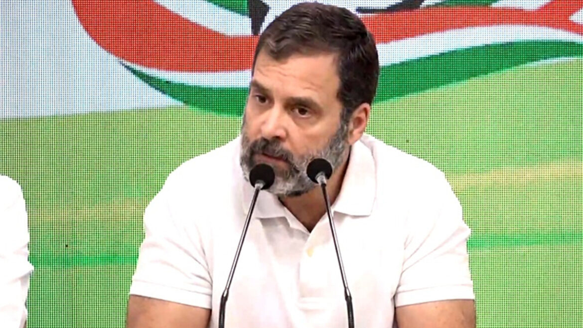 राहुल गांधी ने भाजपा से मांगा जवाब-अदाणी के शेल कंपनी में 20,000 करोड़ रुपए किसके हैं?