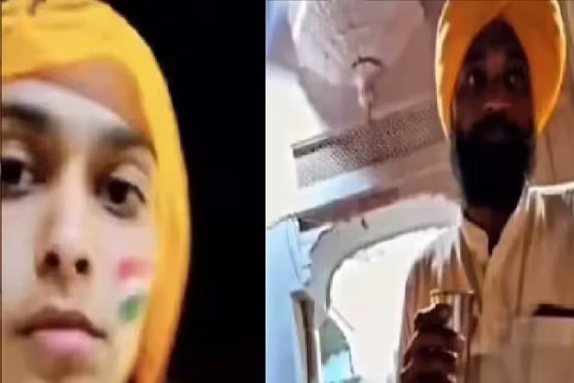 चेहरे पर तिरंगे की पेटिंग होने के कारण लड़की को स्वर्ण मंदिर जाने से रोका;