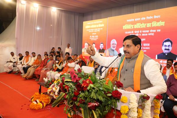 यातायात में इंदौर को नंबर वन बनाने की दिशा में यह एलिवेटेड कॉरिडोर एक अनूठा कदम है- मुख्यमंत्री डॉ. मोहन यादव;
