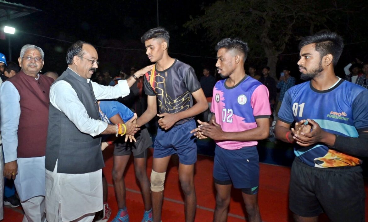 खेलों को बढ़ावा देने मद्कूद्वीप में बनाया जाएगा खेल परिसर : श्री अरुण साव;