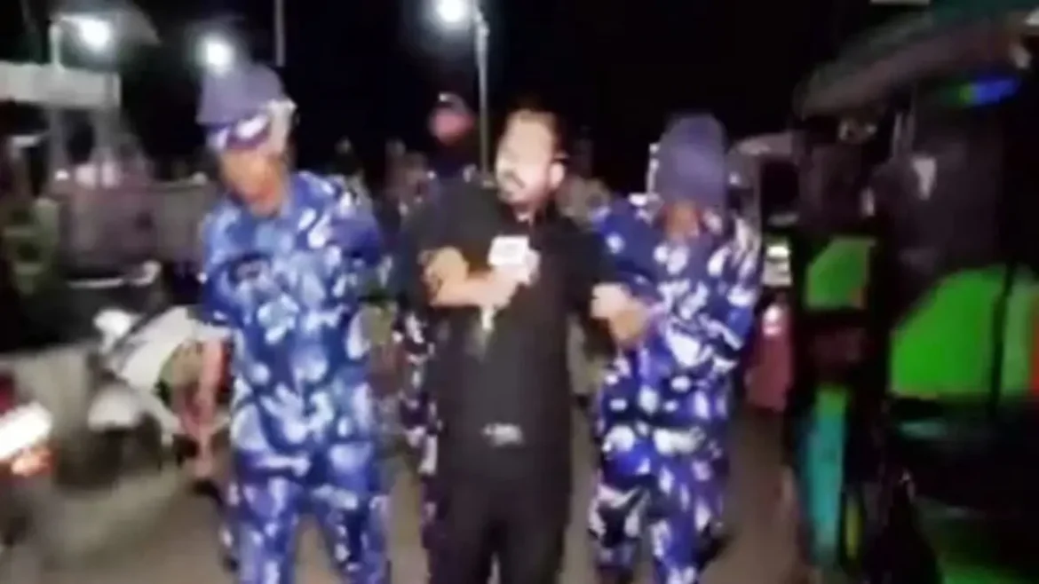 संदेशखाली में ग्राउंड से रिपोर्टिंग कर रहा पत्रकार गिरफ्तार;