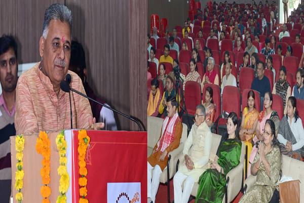 “विकसित भारत” के संकल्प को साकार करने में संस्कृत की होगी महत्वपूर्ण भूमिका: उच्च शिक्षा मंत्री श्री परमार;