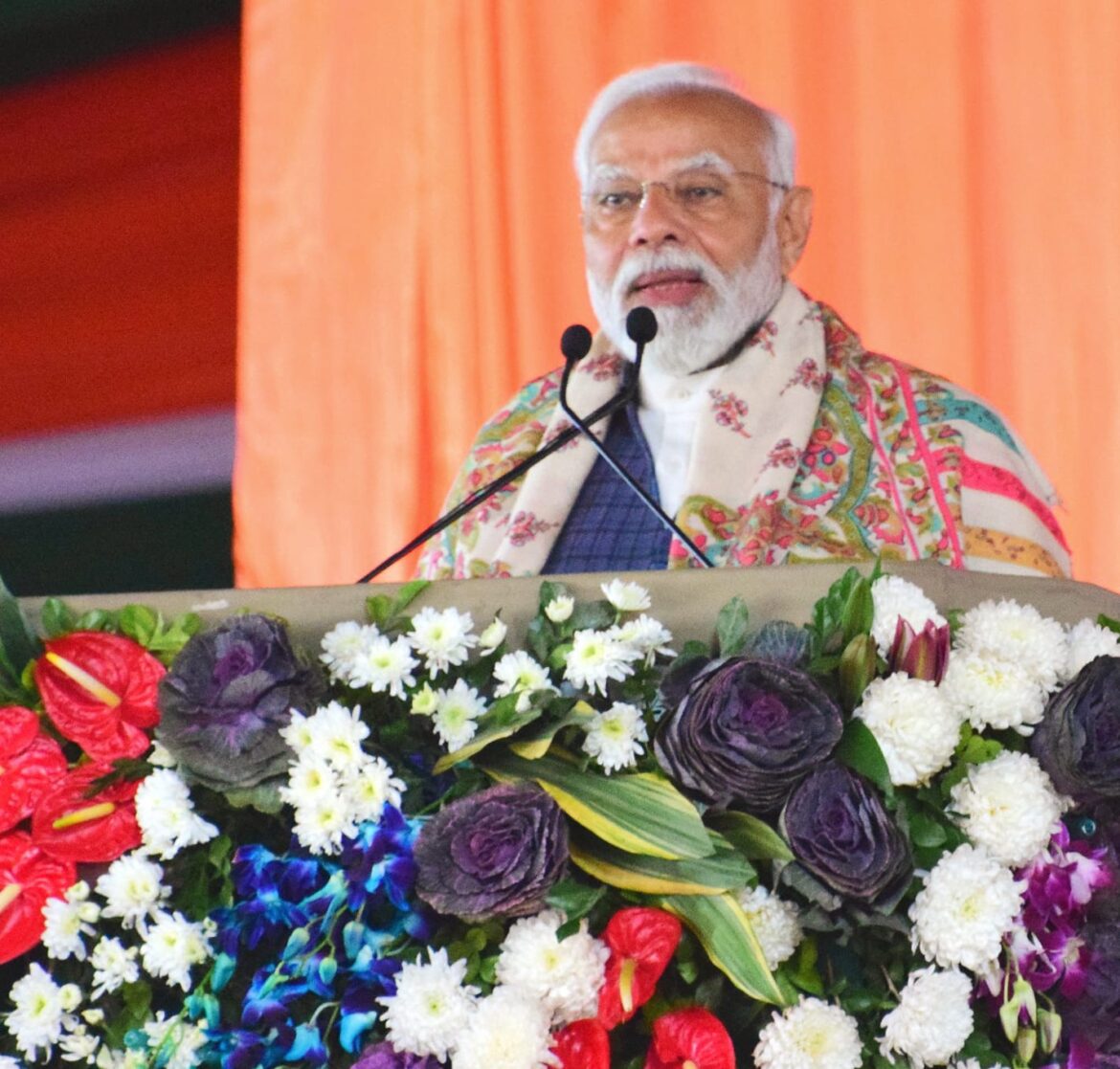 प्रधानमंत्री नरेंद्र मोदी, मुख्यमंत्री डॉ मोहन यादव और बीजेपी प्रदेश अध्यक्ष वीडी शर्मा जनसभा को संबोधित करेंगे।