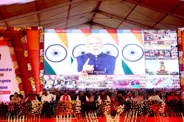 मध्यप्रदेश तेजी से विकास की नई ऊंचाइयां प्राप्त करता रहेगा: प्रधानमंत्री श्री मोदी