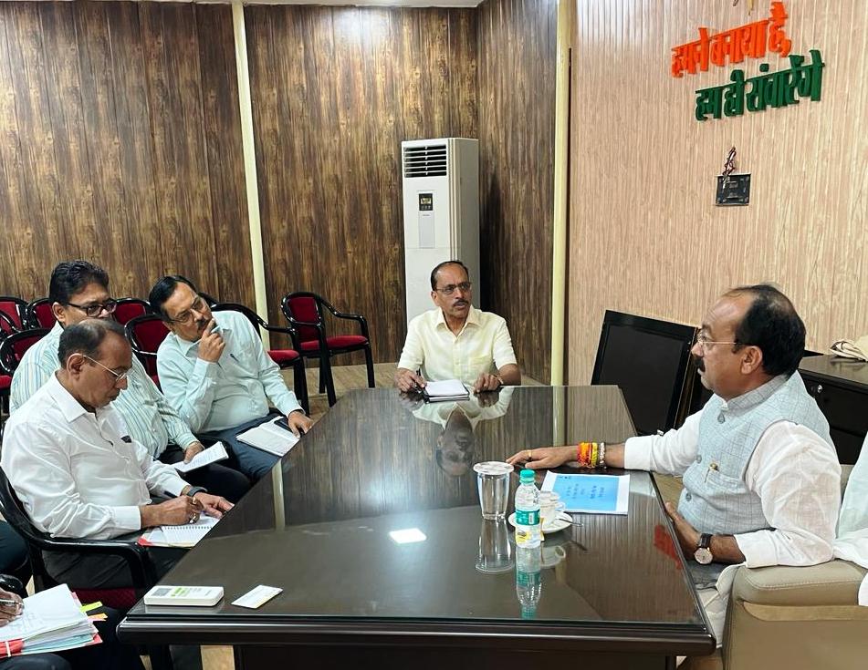 उप मुख्यमंत्री श्री अरुण साव ने जल जीवन मिशन के कार्यों को मिशन मोड में पूर्ण करने के दिए निर्देश
