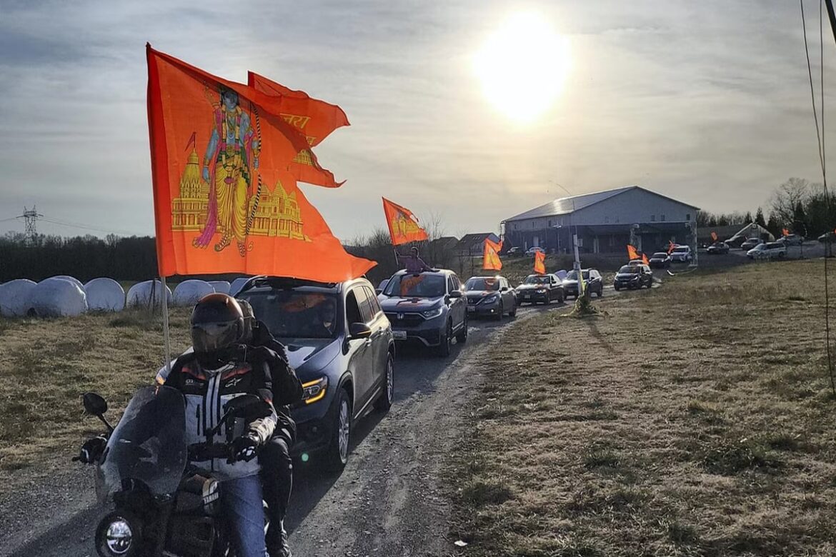 अमरीका में आज शुरू हुई राम मंदिर रथयात्रा