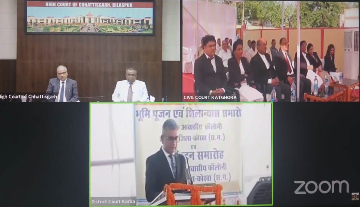 न्यायिक आवासीय कॉलोनी राज्य के लिए बने मिसाल : चीफ जस्टिस श्री सिन्हा