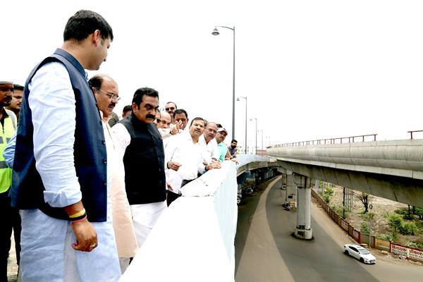 सितंबर माह के अंत तक जीजी फ्लाईओवर का कार्य होगा पूर्ण:मंत्री श्री राकेश सिंह