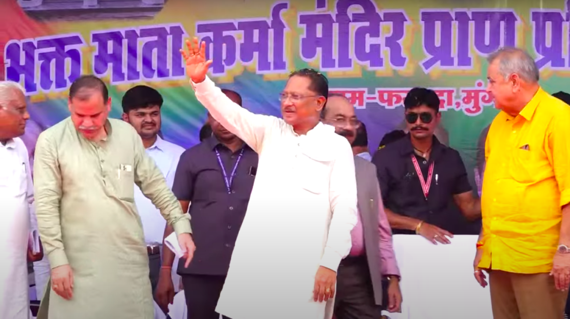 LIVE:-भक्त माता कर्मा मंदिर प्राण प्रतिष्ठा समारोह, ग्राम फरहदा जिला- मुंगेली