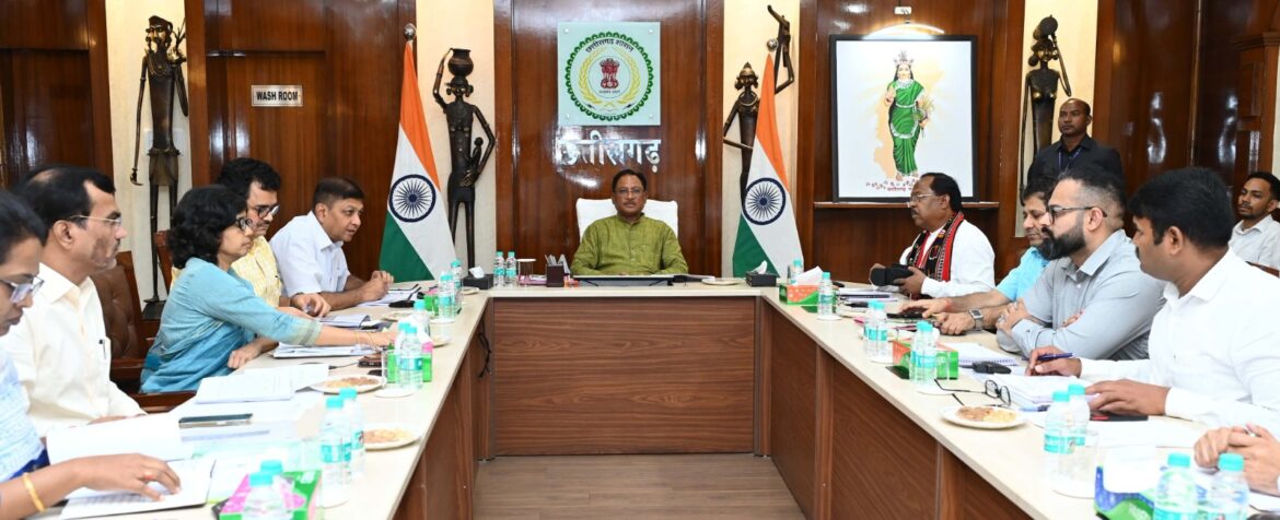 किसानों को समय पर मिले गुणवत्तायुक्त खाद-बीज, भण्डारण और वितरण की स्थिति पर रखें सतत निगरानी: मुख्यमंत्री श्री विष्णु देव साय