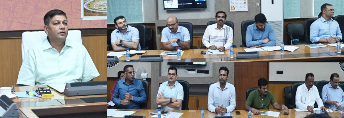 मुख्य सचिव ने नवा रायपुर में निर्माणाधीन विधानसभा भवन के कार्यों की समीक्षा की