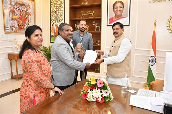 मुख्यमंत्री डॉ. यादव से मिले कॉग्निजेंट और हेक्सावेयर आईटी संस्थानों के पदाधिकारी