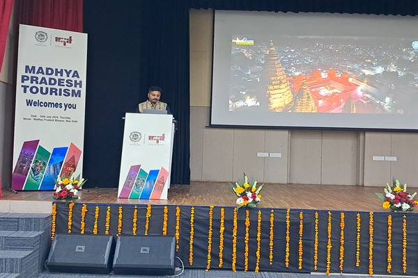 मध्यप्रदेश पर्यटन की नई पेशकशों और उत्पादों पर संक्षिप्त सत्र का आयोजन