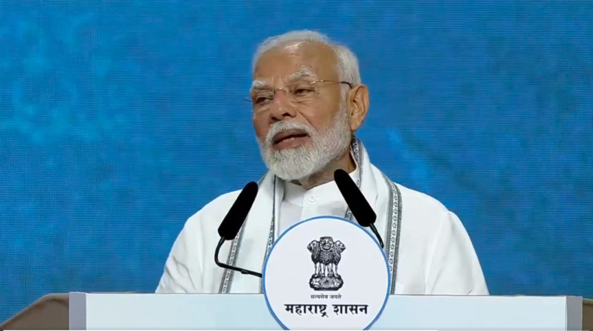 प्रधानमंत्री नरेंद्र मोदी ने मुंबई में 29 हजार करोड़ के प्रोजेक्ट लॉन्च