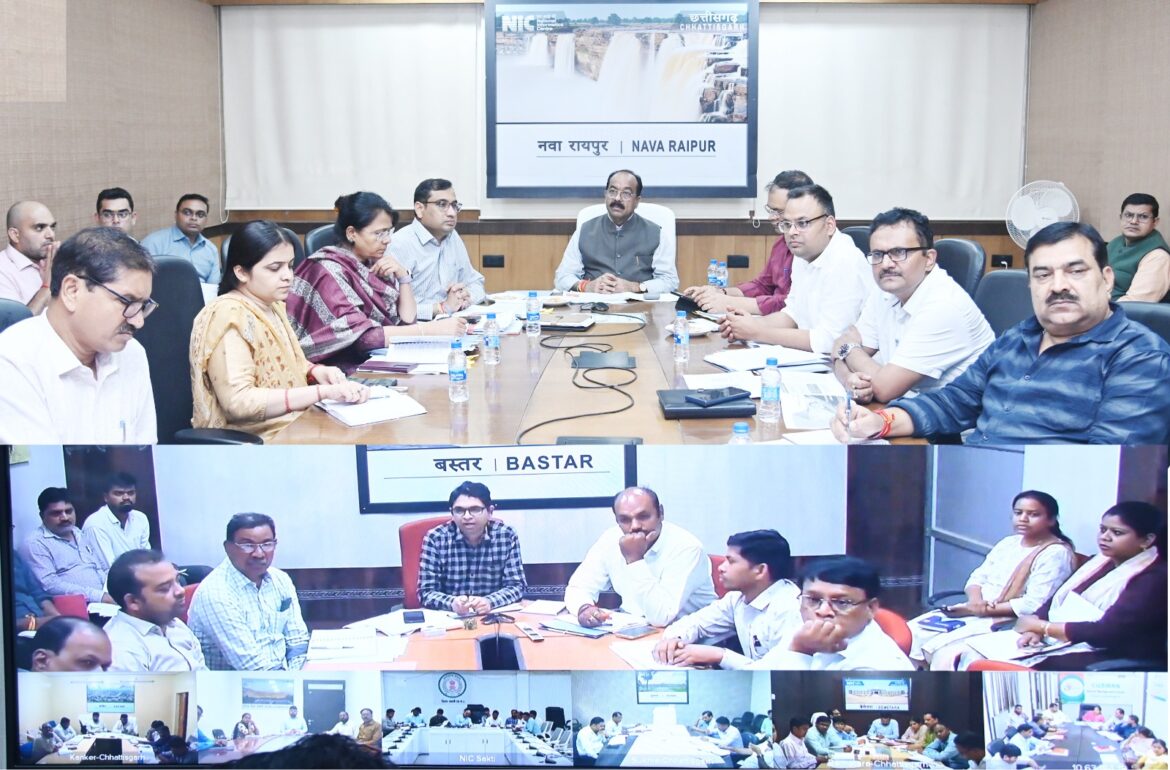 शहरों के सुनियोजित और संतुलित विकास के लिए काम करें सभी आयुक्त और सीएमओ – श्री अरुण साव