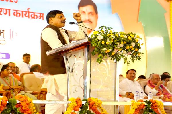 मुख्यमंत्री ने 37 करोड़ 67 लाख रुपए के विकास कार्यों का लोकार्पण एवं भूमि-पूजन किया