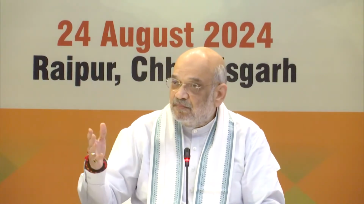 LIVE:-केंद्रीय गृह एवं सहकारिता मंत्री श्री अमित शाह की प्रेसवार्ता