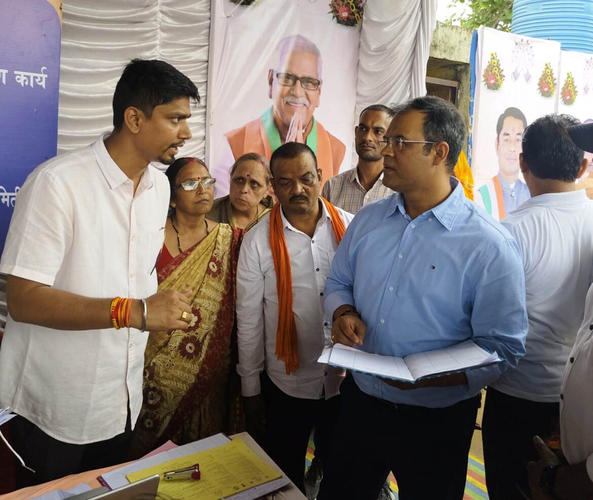 नगरीय निकायों के जनसमस्या निवारण शिविरों में शुरूआती 6 दिनों में मिले साढ़े 26 हजार आवेदन