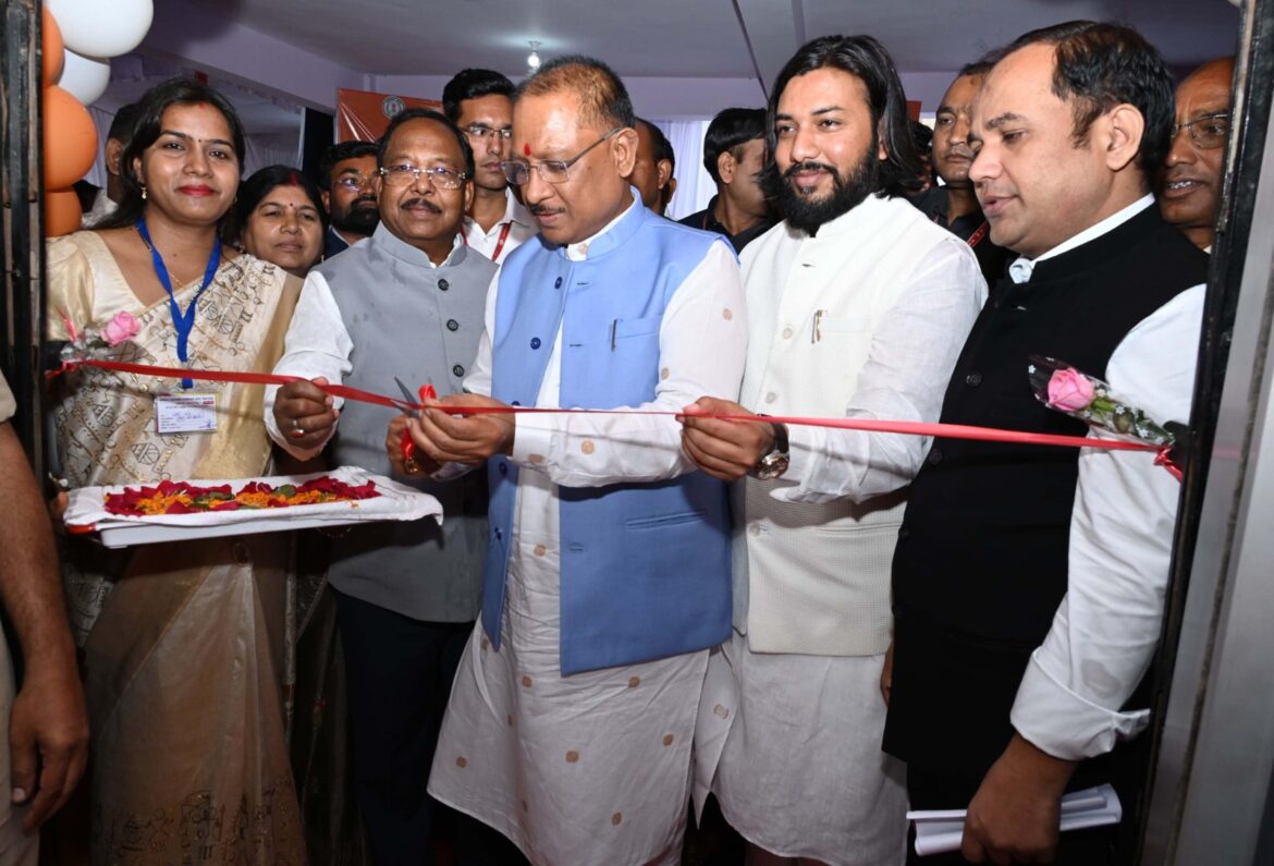 मुख्यमंत्री श्री साय ने किया आठ करोड़ रुपए से अधिक लागत से बने पाँच कन्या छात्रावासों का शुभारंभ