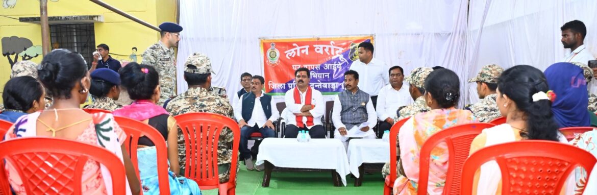 उपमुख्यमंत्री श्री विजय शर्मा को आत्मसमर्पित नक्सल बहनों ने बाँधी राखी, लिया उज्ज्वल भविष्य और रक्षा का वादा