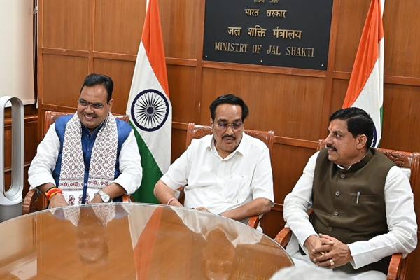 पार्वती-कालीसिंध-चंबल ईआरसीपी लिंक परियोजना की नई दिल्ली में हुई त्रिपक्षीय समीक्षा बैठक