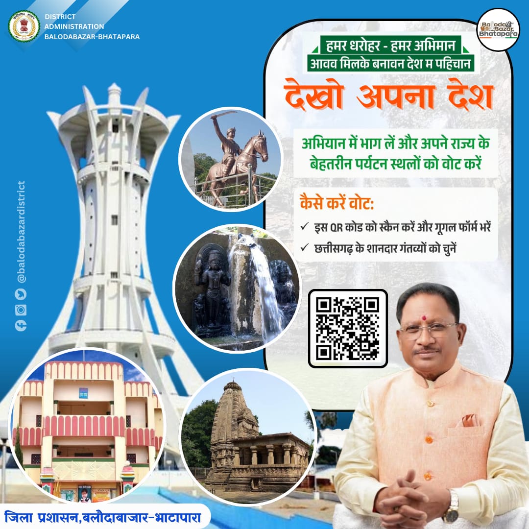 ‘देखो अपना देश” अभियान में वोट कर अपने राज्य के गंतव्यों को बनाएं राष्ट्रीय धरोहर