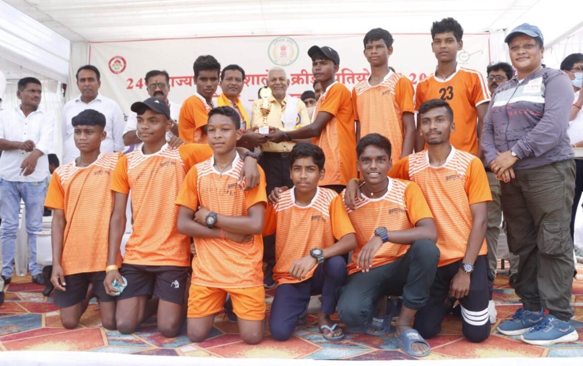 24 वीं राज्य स्तरीय शालेय क्रीड़ा प्रतियोगिता का समापन