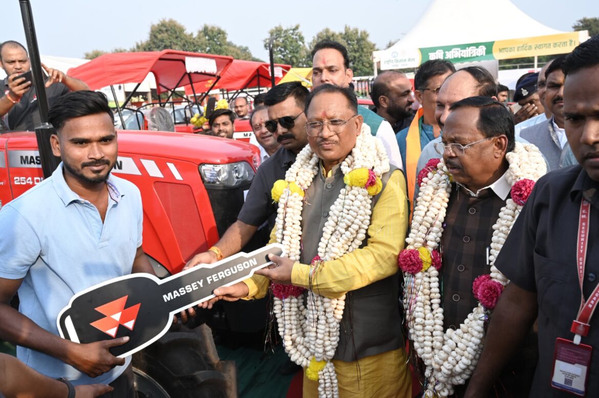 विकसित भारत बनाने में किसानों का योगदान महत्वपूर्ण: मुख्यमंत्री श्री विष्णु देव साय