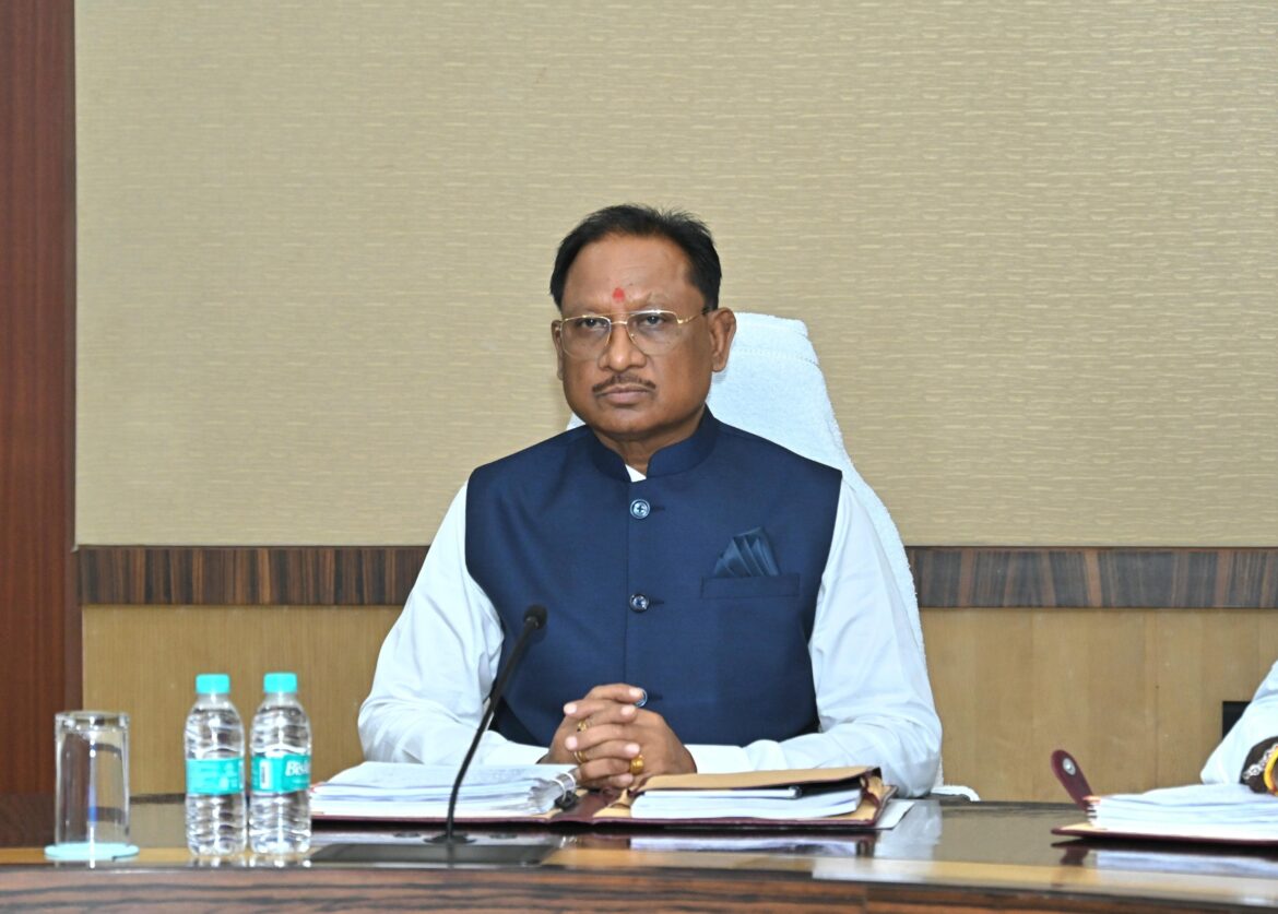 मंत्रिपरिषद की बैठक :मुख्यमंत्री श्री विष्णु देव साय की अध्यक्षता में आज यहां मंत्रालय महानदी भवन में आयोजित कैबिनेट की बैठक में अनेक महत्वपूर्ण निर्णय लिए गए