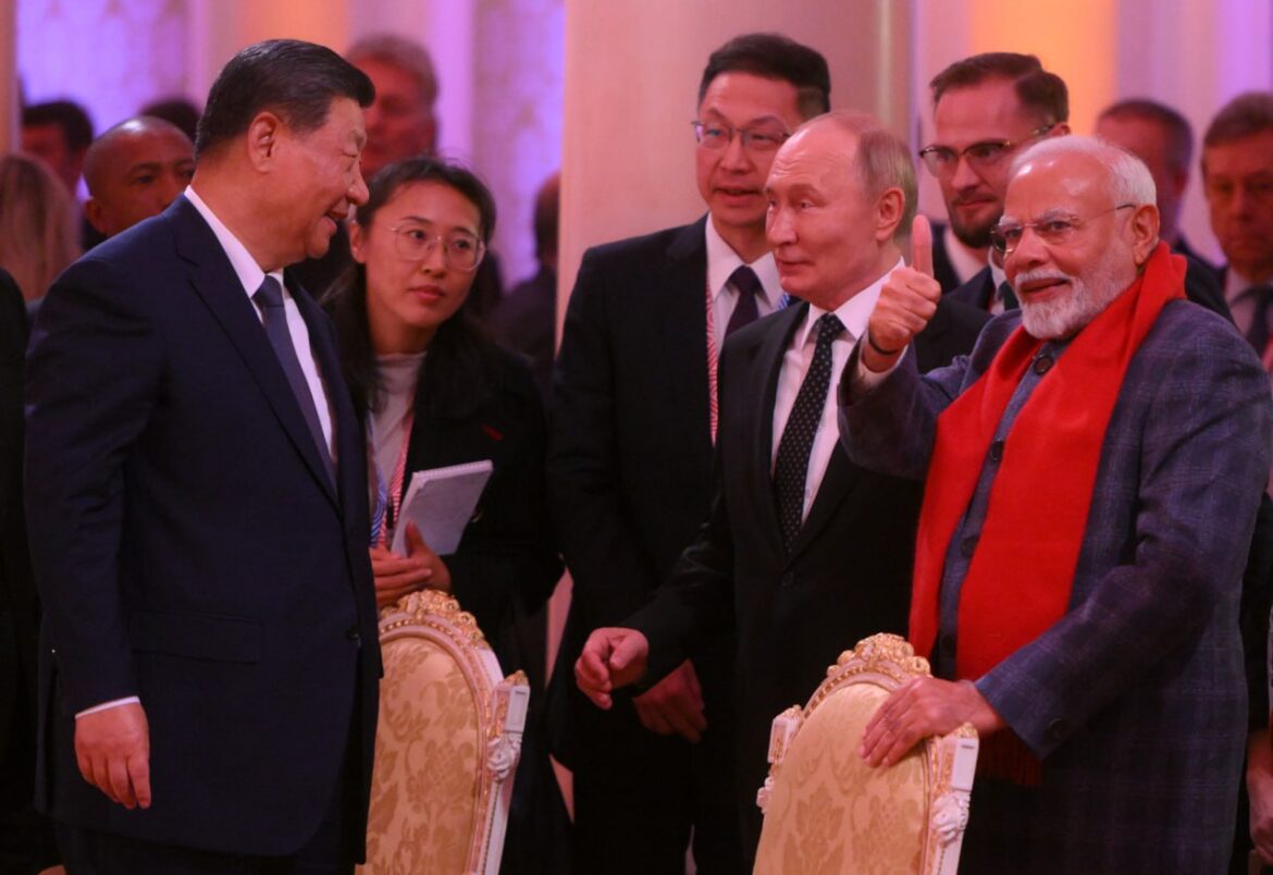 राष्ट्रपति पुतिन ने BRICS देशों के नेताओं के लिए डिनर होस्ट किया