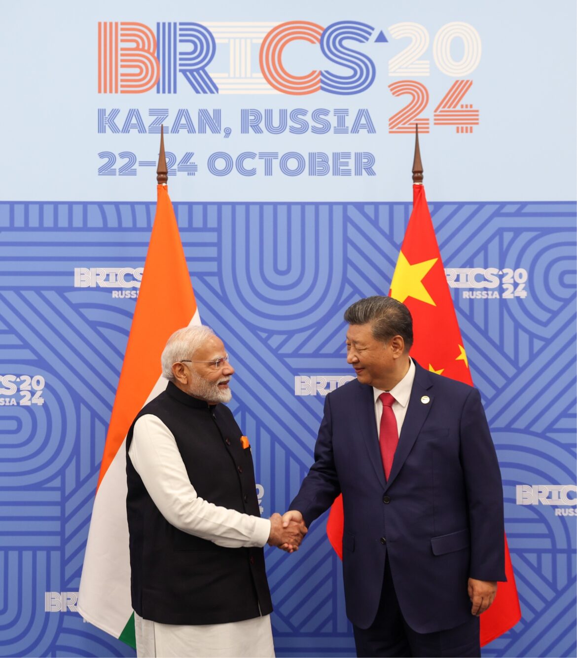 BRICS समिट में 5 साल बाद मोदी-जिनपिंग की द्विपक्षीय बातचीत