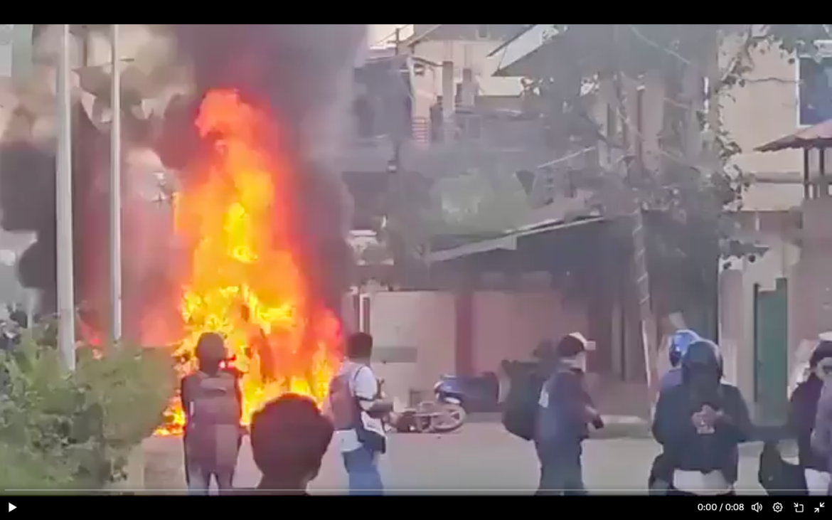 मणिपुर में मंत्रियों-विधायकों के घर में लगाई आग