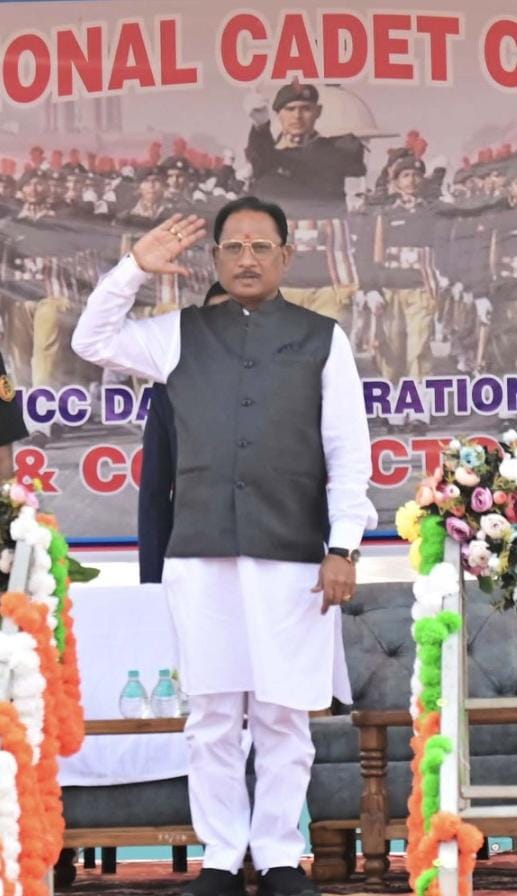 युवाओं में राष्ट्रप्रेम एवं अनुशासन की भावना को जागृत करता है एनसीसी- मुख्यमंत्री श्री विष्णुदेव साय