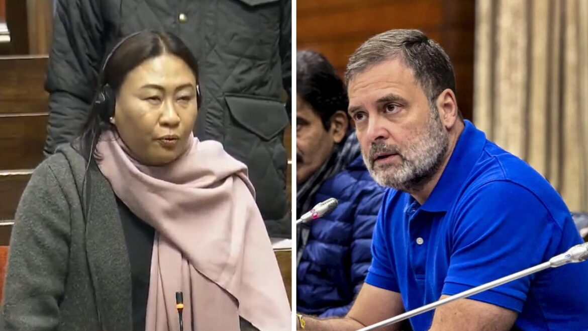 नागालैंड की सांसद फांगनोन कोन्याक ने राहुल गांधी पर बड़ा आरोप लगाया