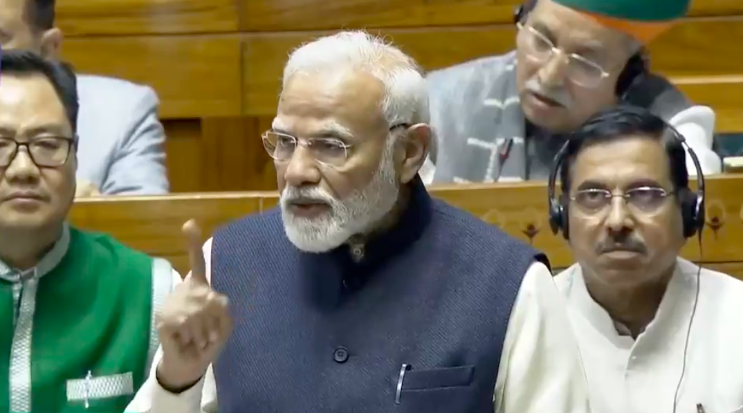 लोकसभा को पीएम मोदी ने किया समबोधित