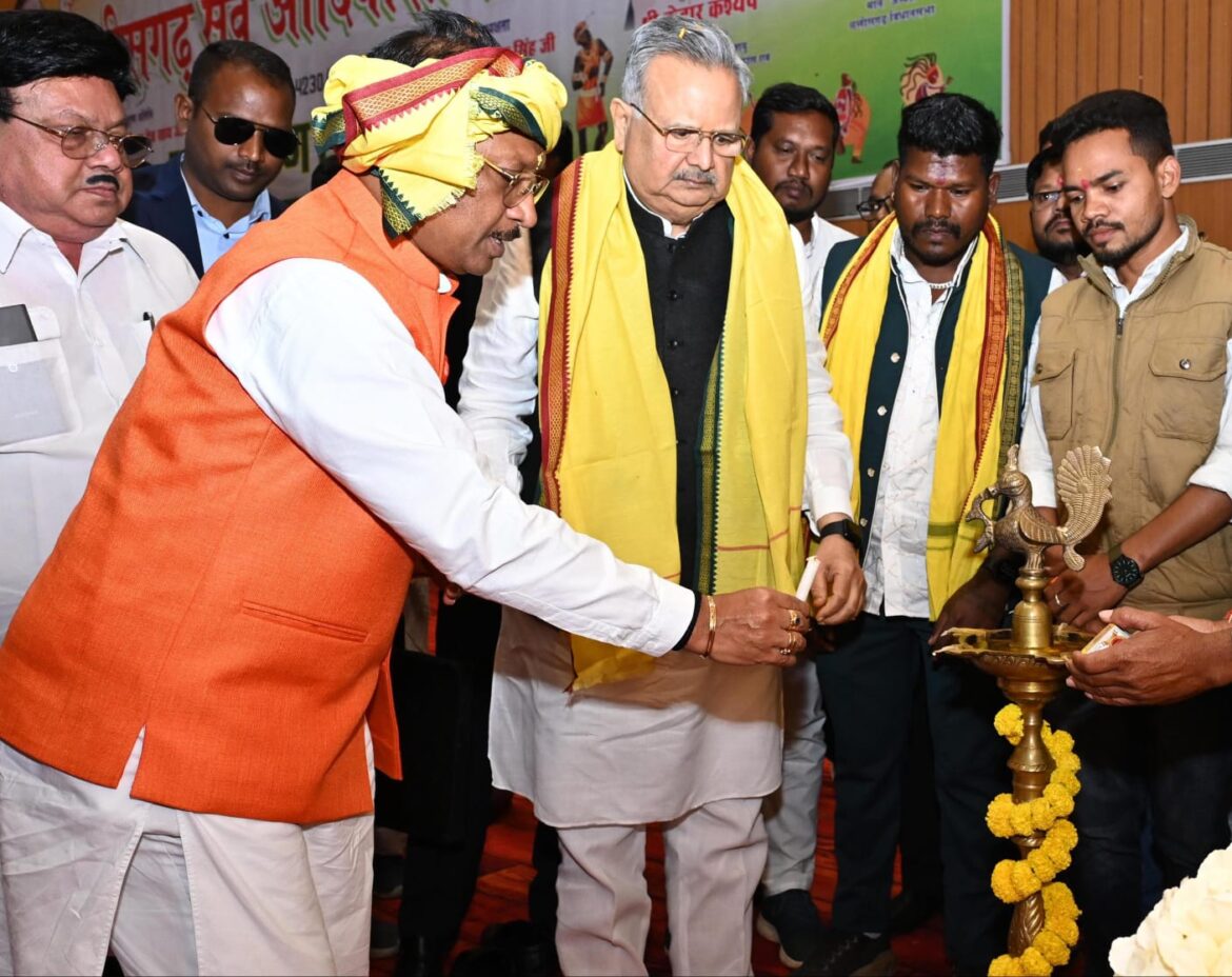 जनजातीय समाज के विकास के लिए हमारी सरकार प्रतिबद्ध- मुख्यमंत्री श्री साय