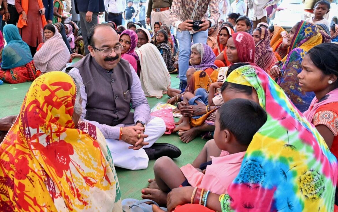 उप मुख्यमंत्री श्री अरुण साव ने वनांचल में लगाई चौपाल