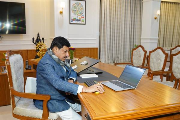 मुख्यमंत्री डॉ. यादव ने ई-ऑफिस प्रणाली का शुभारंभ किया