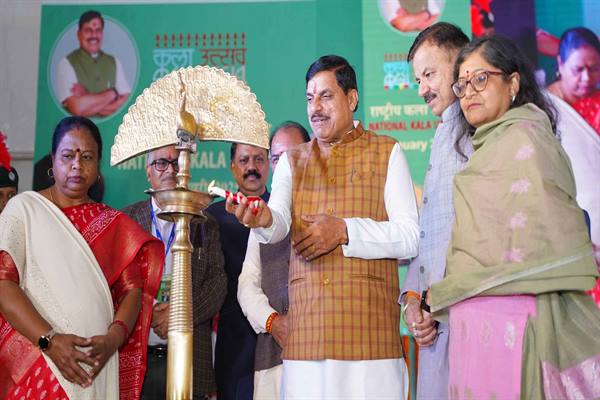 मुख्यमंत्री ने राष्ट्रीय कला उत्सव 2024-25 का किया शुभारंभ
