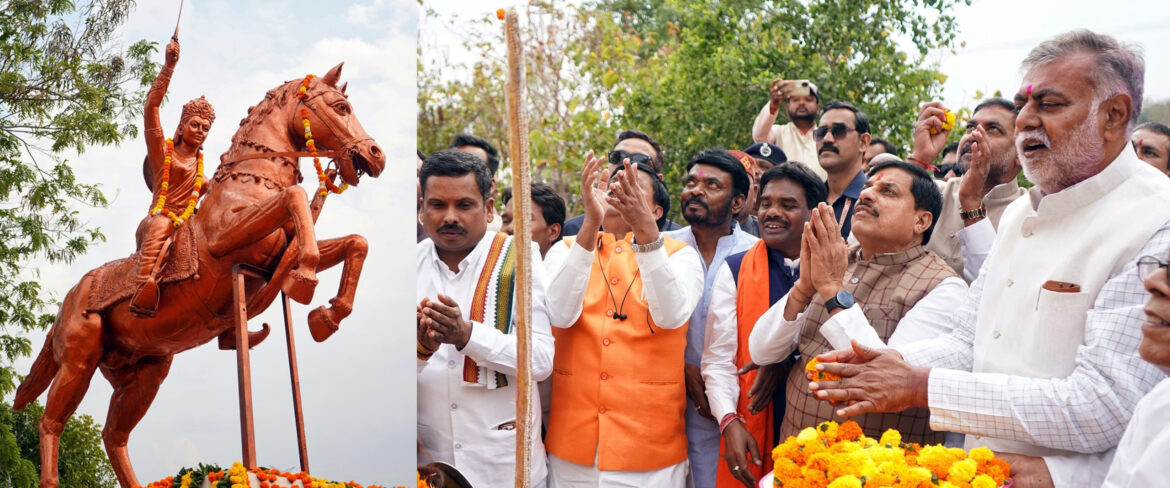 मुख्यमंत्री डिंडोरी जिले के बालपुर में वीरांगना रानी अवंती बाई लोधी के बलिदान दिवस कार्यक्रम में हुए शामिल