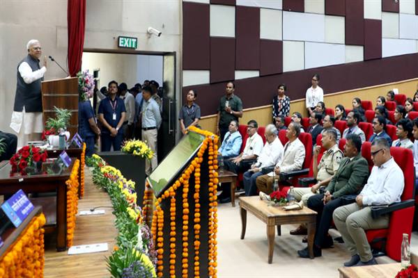 राज्यपाल, एडीपीओ ट्रेनिंग के समापन सत्र में हुए शामिल