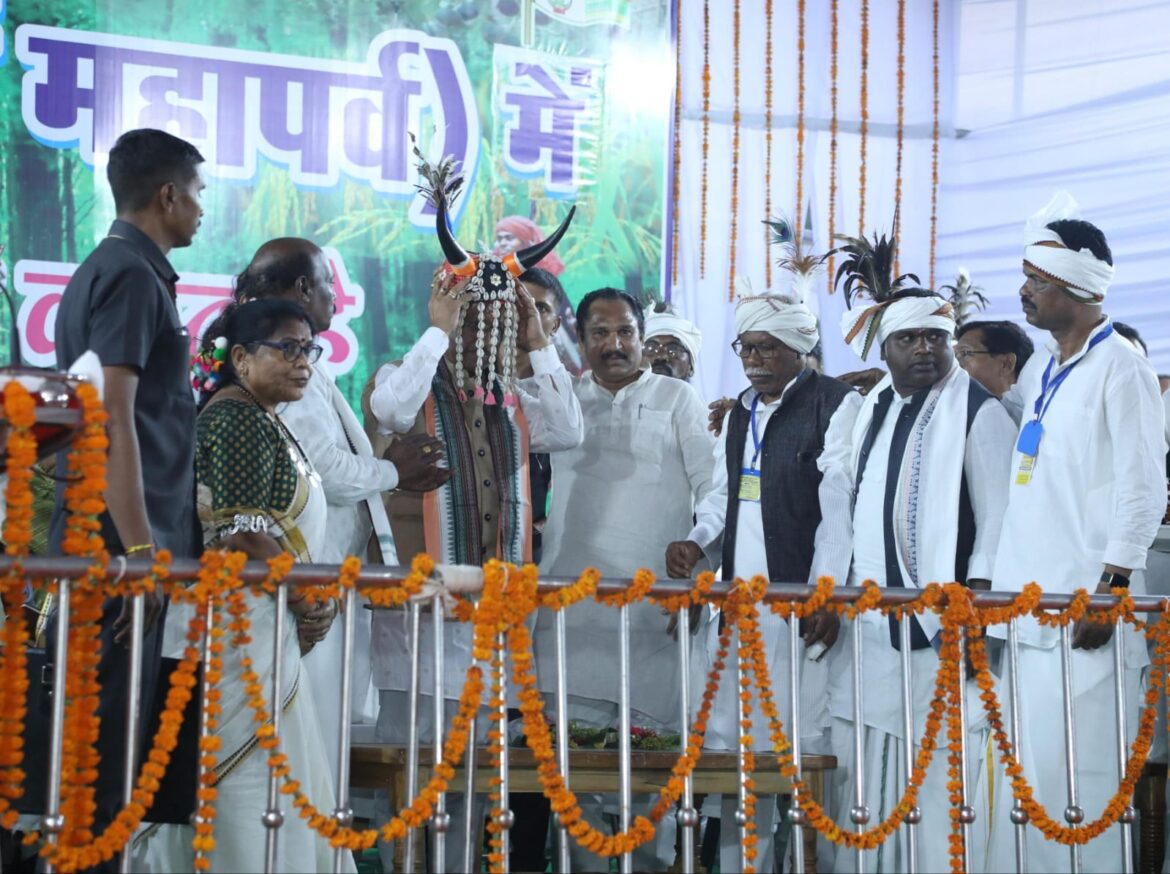 मुख्यमंत्री श्री विष्णुदेव साय कांकेर जिले के मरका पंडुम में हुए शामिल