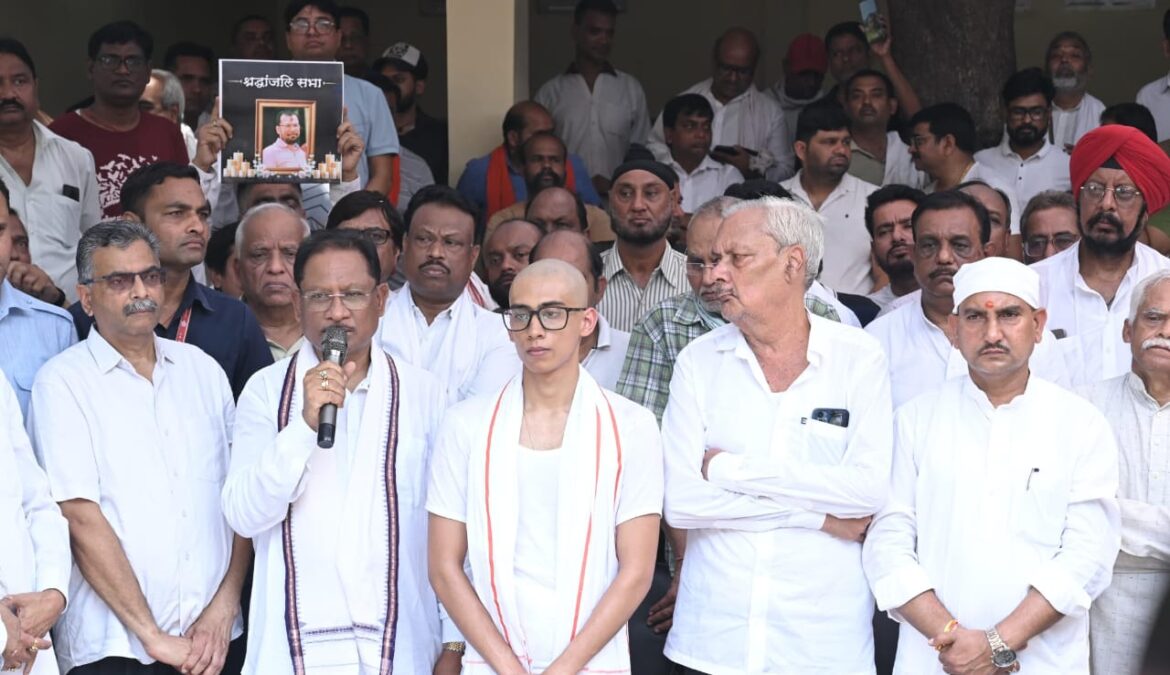 “आतंकवादियों की कायराना हरकत से प्रदेश ने अपना बेटा खोया”: मुख्यमंत्री साय