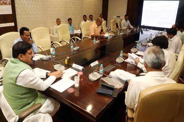 मुख्यमंत्री ने जल संसाधन विभाग की वृहद परियोजना नियंत्रण मंडल की 126 वीं बैठक की अध्यक्षता कर परियोजनाओं को दी मंजूरी