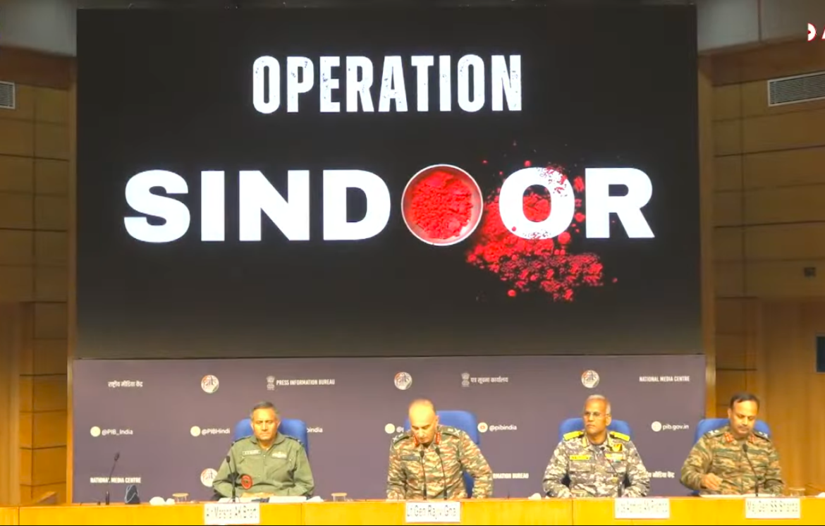 LIVE : ऑपरेशन सिंदूर पर सेना की प्रेस कॉन्फ्रेंस